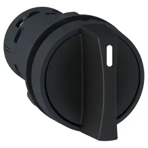 Pushbutton switch Schneider Electric XB7, black, IP20, weight 26 g (model XB7ND21)