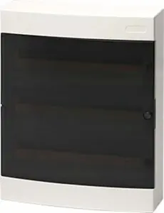 Modular distribution box Etipo Dido 001101042 surface-mounted 3x18 modules with transparent door