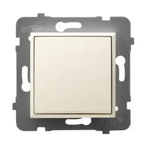 DIN‑rail smart switch Ospel ŁP-1U/m/27, AC 250 V input, 10 A output, IP20, 71×71×40 mm