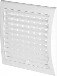 Вентиляционная решётка AWENTA 140×140 мм Ø125 мм белая AWENTA AA318441/ALL