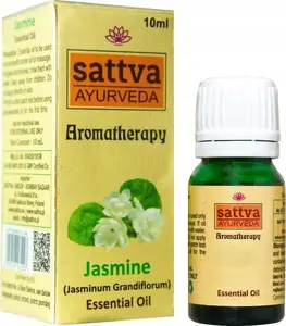 Essential Oil Sattva Jasmine 10 ml – Pure Aromatherapy Oil for Diffusers and Topical Use
