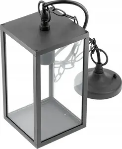 Outdoor standing lamp GTV Ventana-H OS-VENTANAH-00 1x20W E27 black