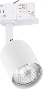 Track spotlight Zuma Line 9050 by Zuma Line, 1x10W GU10, for 3-phase track, white