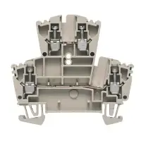 Terminal block Weidmüller 1021500000, beige, width 5.1 mm, depth 62.5 mm, height 69.5 mm