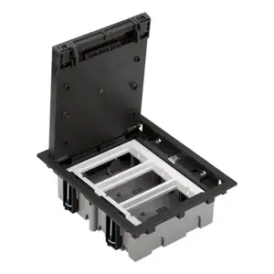 Розетка Kontakt-Simon SF370/14 графит, пластмассовый корпус, IP40