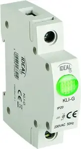Indicator light Kanlux KLI-G LED green model 23321 — panel/warning LED indicator