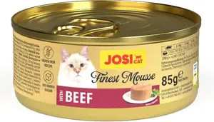 Влажный корм для кошек JosiCat Finest с говядиной 85 г пауч