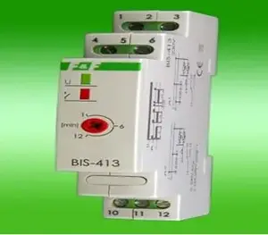 Impulsa relejs uz DIN sliedes FF BIS-413 230V AC 16A priekš TH35 sliedes