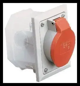 Kontaktligzda Polam Nakło 32A 3P+N+PE IP44 izolēta 2642-420, 230/40V