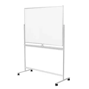 Whiteboard LOGILINK EO0064 magnetic portable, working area 1200 x 800 mm, aluminium pen tray