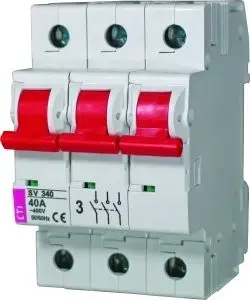 Moduļu atslēdzējs Eti-Polam SV340 3P 40A, 3 polu, modelis 002423323