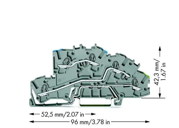 Клеммная колодка Wago 2003-7646 Photo 2