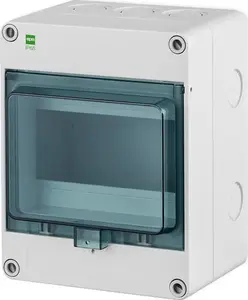 ELEKTROPLAST sadales kārba HERMETICA RN 1x6 N spailes dūmakaina IP65 modelis 2203-01