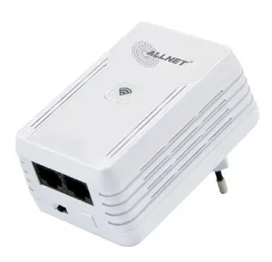 Powerline tilts 500Mbit un 300Mbit Wi-Fi piekļuves punkts ALLNET ALL1682511v2 — RJ45 Ethernet, modelis ALL1682511v2-CH