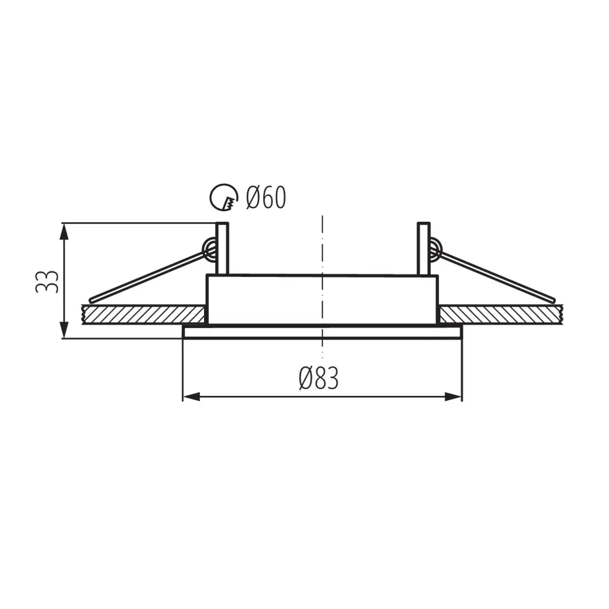 Kanlux 26791 griestu lampa GX5.3, 10 W Photo 3