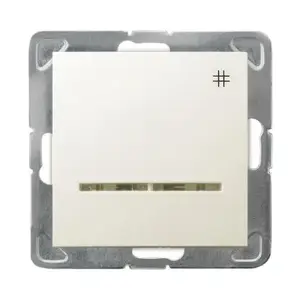 Smart switch Ospel ŁP-4YS/m/27 — DIN-mount, 16 A, 250 V, IP20, 71×71×40 mm