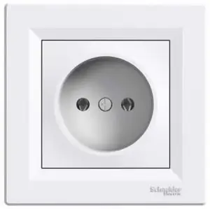 Розетка настенная Schneider Electric Asfora одиночная белая EPH3000121