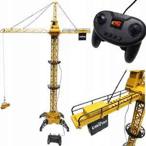 Tower Crane Model B5 by Egaleco — Remote-Controlled Construction Crane Toy