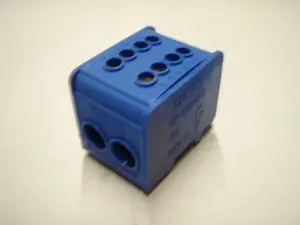 Установочный ответвитель ELEKTROPLAST LZ‑1*35/35 синий (модель 46.135)