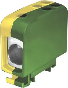 Terminal connector Simet ZGG1x70/4x16z-g — AL/CU 1×70 mm² to 4×16 mm², yellow-green