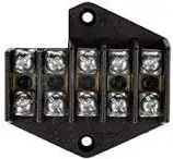 Sadales gredzens ELEKTROPLAST 5 × 2,5 mm² melns (0961-00)