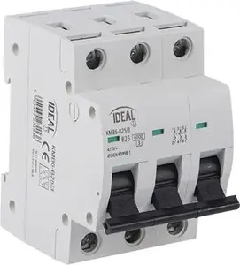 Автоматический выключатель Kanlux 3P B 6A AC (модель 23171) — 3-полюсный, характеристика B, 6 A