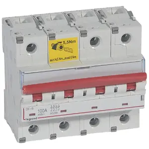 Automātiskais slēdzis Legrand 406546 — kompakts DIN-montāžas aizsargierīce, iepakojums 112×86×108 mm