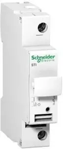 Drošinātāja pārslēdzējs Schneider Electric 1P cilindriskiem drošinātājiem 10×38 mm A9N15636