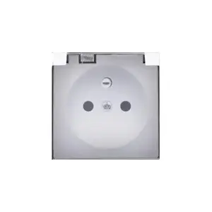 Розетка Kontakt-Simon DGZ1BUZP/11A — белая, пластиковый корпус, IP44