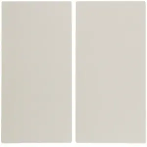 Wall plate / switch cover Hager 5316238992, pack of 10, standard single-gang mounting