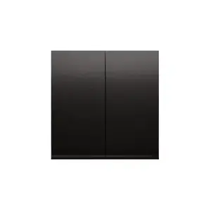 Electrical switch Kontakt-Simon DKW6/2/48 — plastic housing, anthracite, IP20, 14 g, 16×145 mm packaging