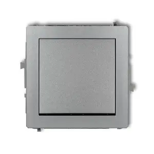 Level switch Karlik 7DWP-1, silver, AC 250 V, 10 A, IP20/IP44