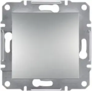 Schneider Electric одиночная розетка с заземлением алюминий EPH2800261