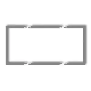 Outlet box accessory Karlik 27DRW-2 — mounting/installation part, 1 pc