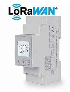 Single-phase electricity meter electro base 1F-2DIN 241R LoRaW with multi-tariff and built-in relay