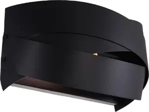 Настенный светильник Zuma Line Tornado 1110 — 1x40W E14, чёрный, бра