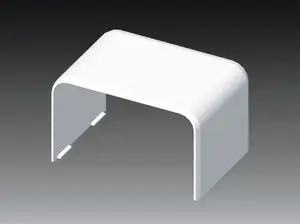 Cover plate Kopos EKE connecting white 100 x 60 mm (model 8552)