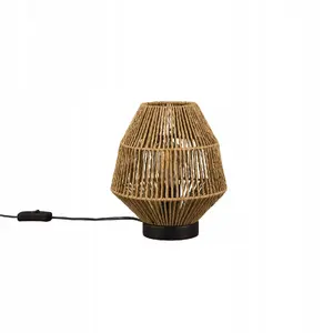 Galda lampa DELIGHT RL Miki R51101026 — 1x40W E27, brūna/ melna