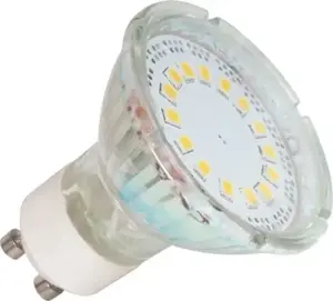 LED spotlight bulb BestService MR16 GU10 4W 330 lm cool white 140° SMD (LL030)