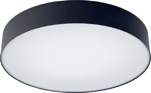 Потолочный светильник NOWODVORSKI ARENA BLACK 10175 — LED плафон, сталь, черный
