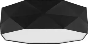 Griestu lampa Candellux 21507-uniw Kantoor Black — melns, virsmas montāža