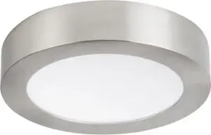 Потолочный светильник Kanlux Carsa 27210 — 1x12W LED, никелевое покрытие