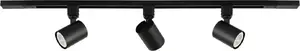 Track spotlights Italux TRL-2071-3T-10-BL 3×25W GU10 black sand finish