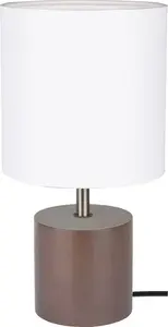 Galda lampa SPOT Light Trongo Round 7081976 — nakts/galda lampa ar bērza koka elementiem