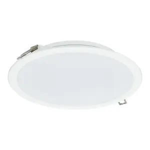 Потолочный светильник Philips BY120P LED, круглый, 23 Вт тёплый белый 3000K, Ø22,5 см, белый