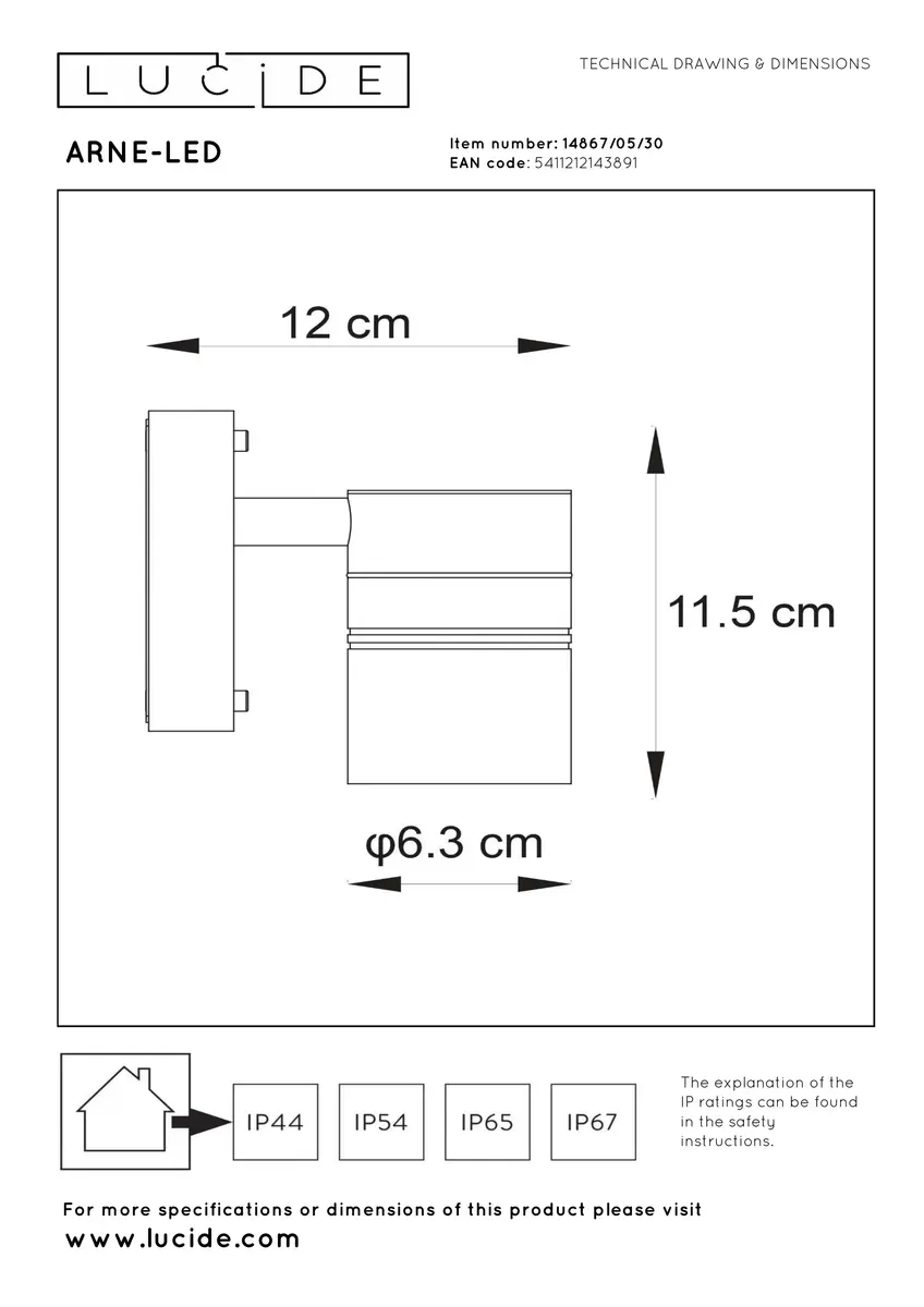 Pendant light Lucide 14867/05/30 Photo 4
