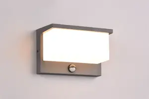Outdoor wall light DELIGHT TRIO NESTOS, LED non-changeable bulb, aluminium/plastic, 230×150 mm, 230 V
