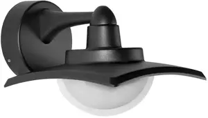 Wall lamp Italux Isola OWL-6950-3K 1x9W LED 3000K IP54 white/black