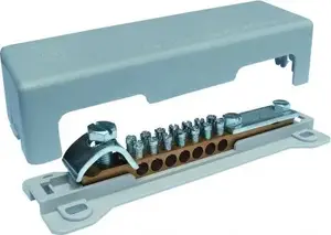 Equipotential bonding bar Simet SWP2 model 84332002 for electrical grounding and potential equalization