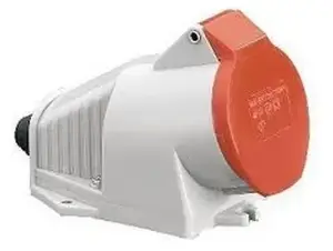 Industriālā kontaktligzda Polam Nakło 16A 3P+Z IP44 izolēta fiksēta 380V modelis 2627-126